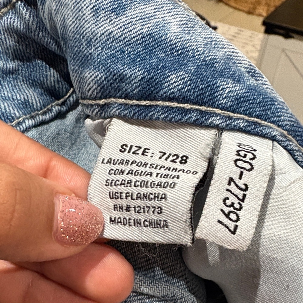 GOGO Light Blue Flare Women's Jeans - Picture 5 of 5